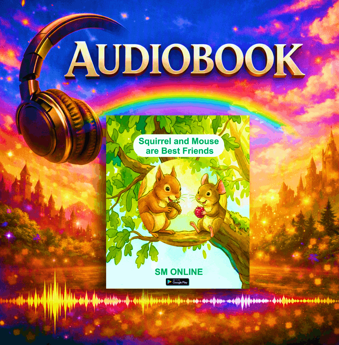 Squirrel and Mouse are Best Friends - Children's Bedtime Storybook for Grade R to 6