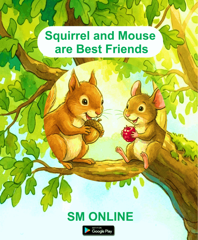 Squirrel and Mouse are Best Friends - Children's Bedtime Storybook for Grade R to 6